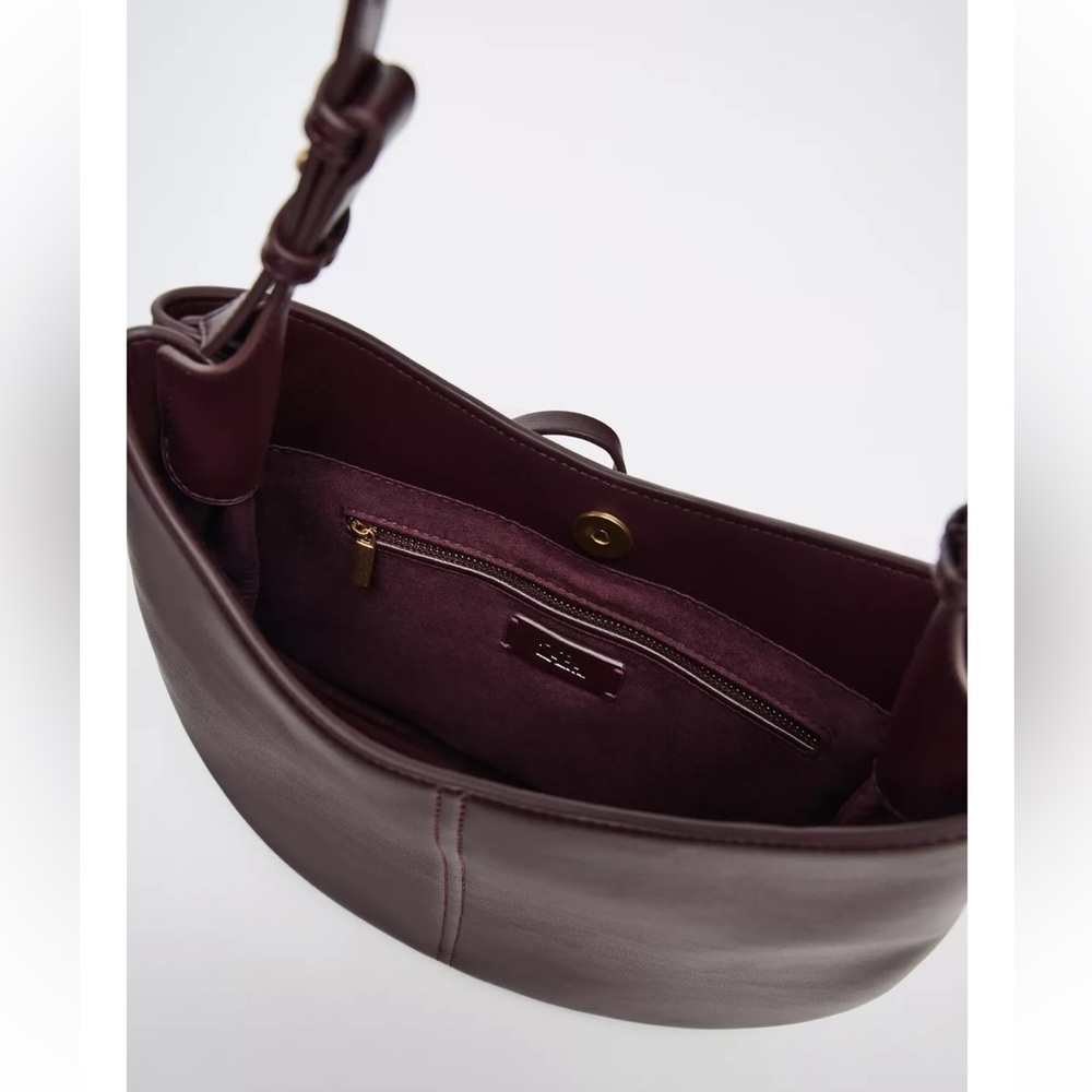 Zara NWT Bucket shoulder Bag - Picture 5 of 5